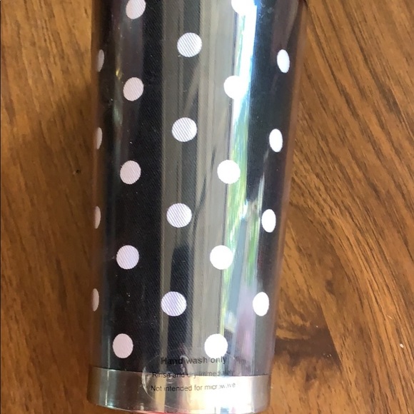 Mudpie letter “N” travel mug polka dot - Picture 4 of 5